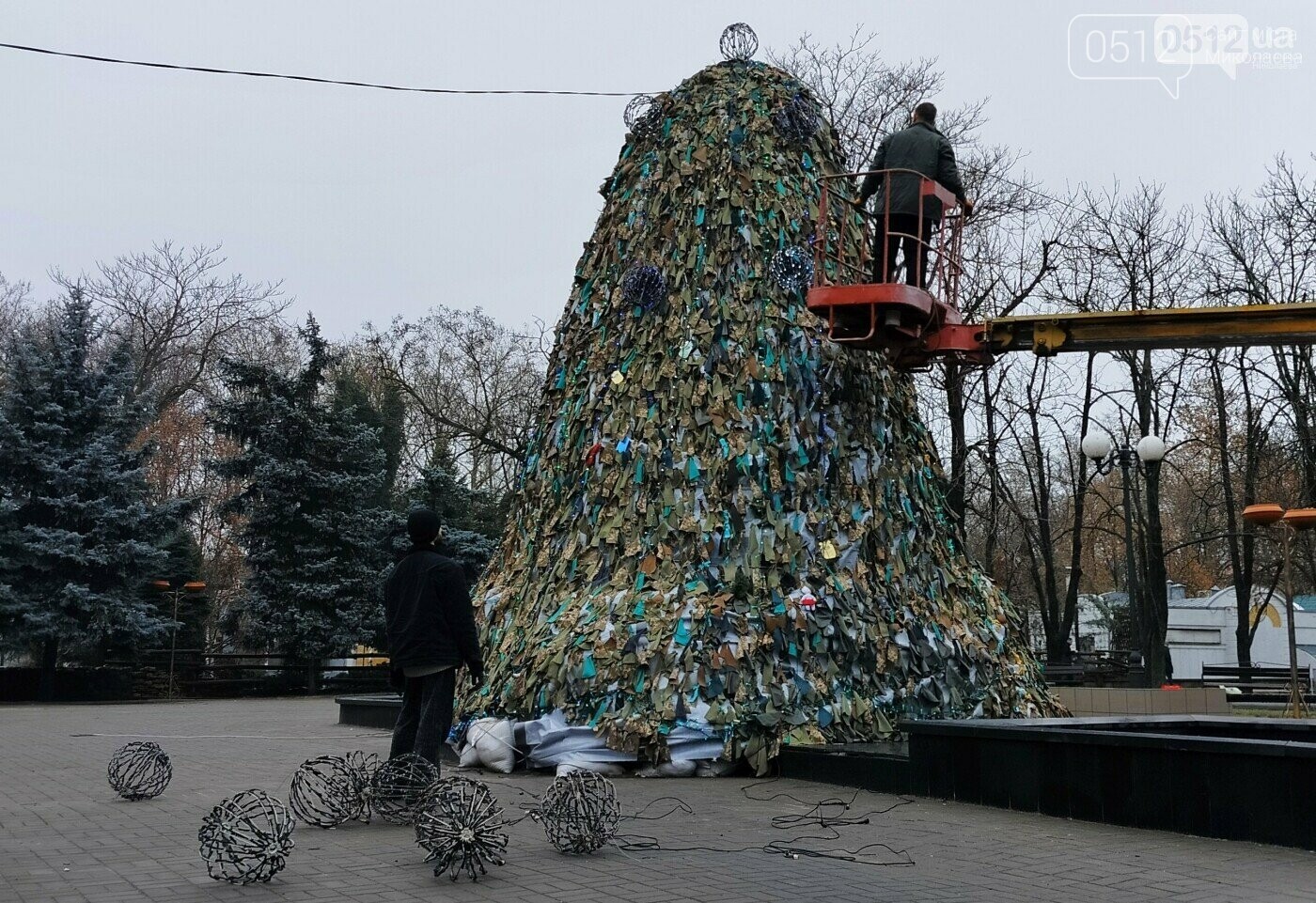 Історія ялинок в Миколаєві