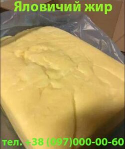 Продам топленый говяжий жир (пищевой)