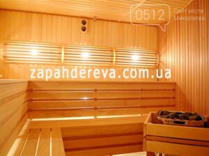 Балочная полка под шезлонг для сауны или ванны