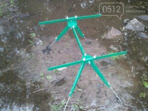 Универсальная подставка на 4 удилища, фидер, поплавок, дно.